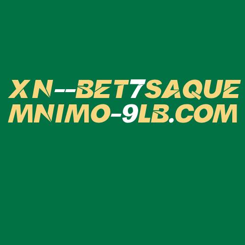 Logo da XN--BET7SAQUEMNIMO-9LB